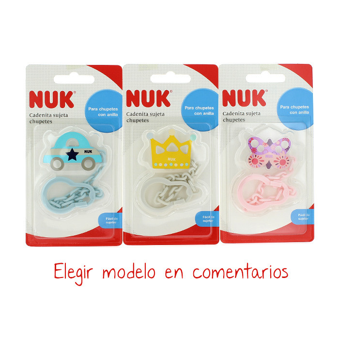 Imagen de Nuk Nukete cadenita sujeta happy