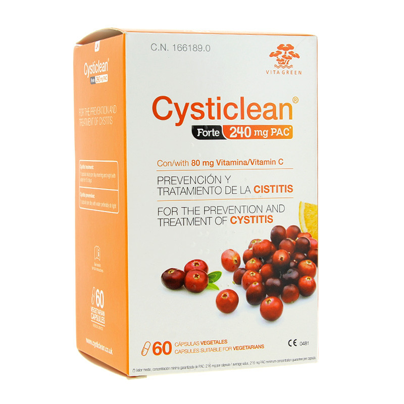 Imagen de CYSTICLEAN FORTE 60 CAPSULAS