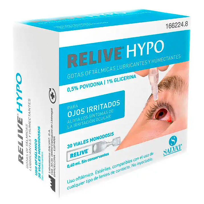 Imagen de Relive hypo estéril gotas oftálmicas 30 monodósis