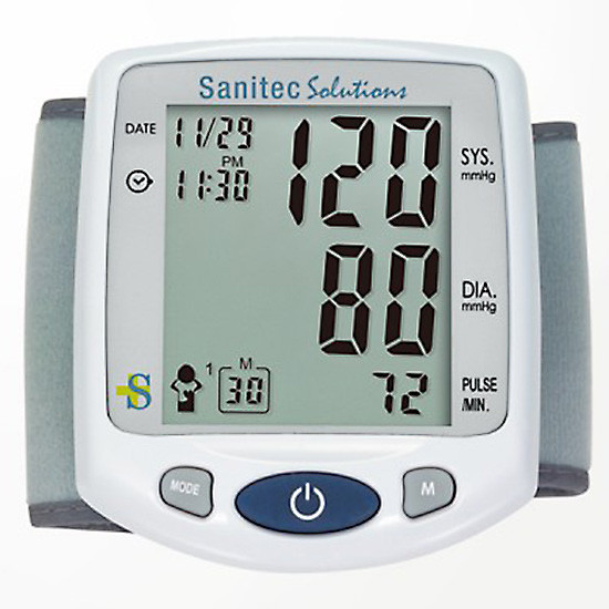 Imagen de TENSIOMETRO MUÑECA HL168JD SANITEC
