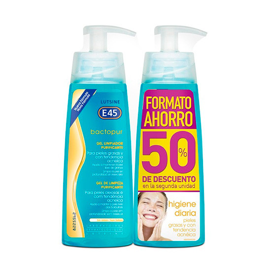 Imagen de Lutsine Bactopur gel limpiador 2x200ml