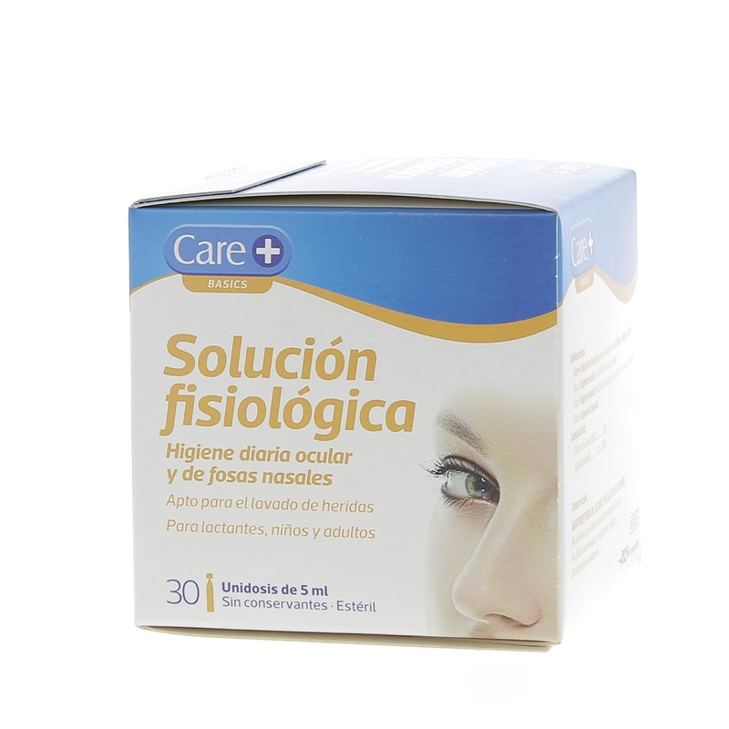 Imagen de CARE+ SOLUCIÓN FISIOLÓGICA 5 ML, 30 UDS