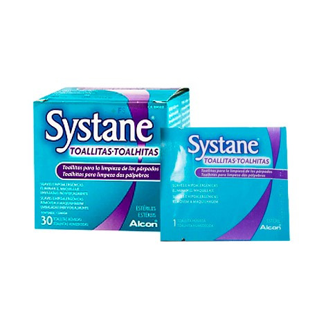Imagen de SYSTANE 30 TOALLITAS HUMEDAS ESTERILES