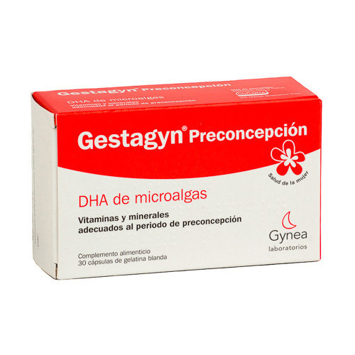 Imagen de Gestagyn preconcepcion dha 30 capsulas