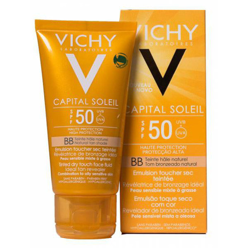 Imagen de Vichy ideal soleil bb tseco color SPF50
