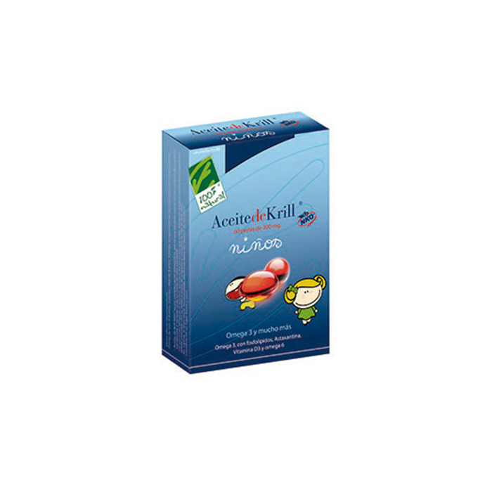 Imagen de ACEITE KRILL NIÑOS 60PERLAS 100% NATURAL