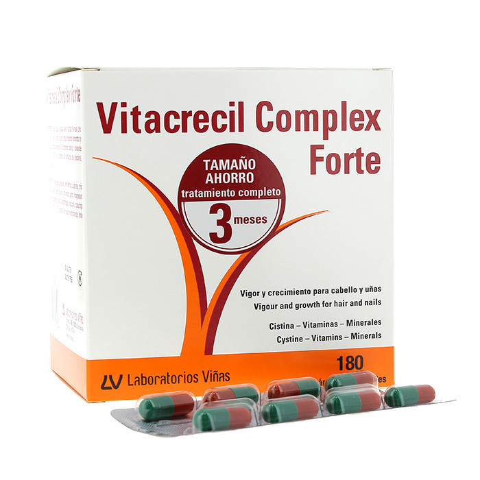 Imagen de VITACRECIL COMPLEX FORTE 180 CAPSULAS