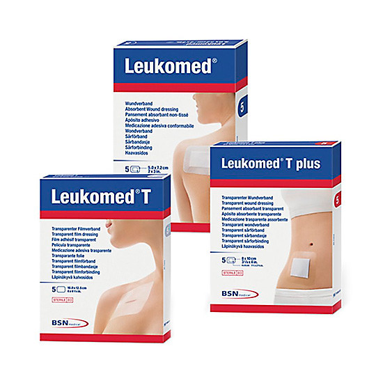 Imagen de Leukomed aposito 10 cm x 20 cm 5 uds