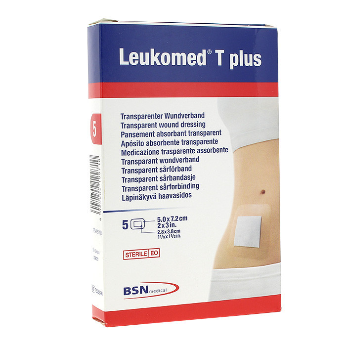 Imagen de Leukomed t plus aposito 5 cm x 7,2 cm