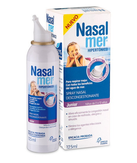 Imagen de NASALMER JUNIOR HIPERTONICO SPRAY 125 ML