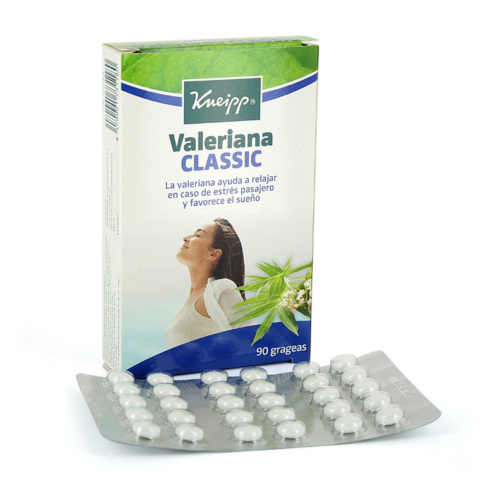 Imagen de Kneipp Valeriana Classic 200mg 90 grageas