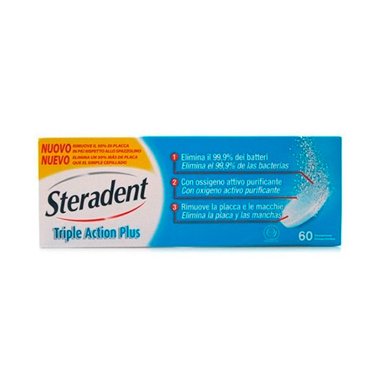 Imagen de Steradent fijador limp. 30 tab x 2u