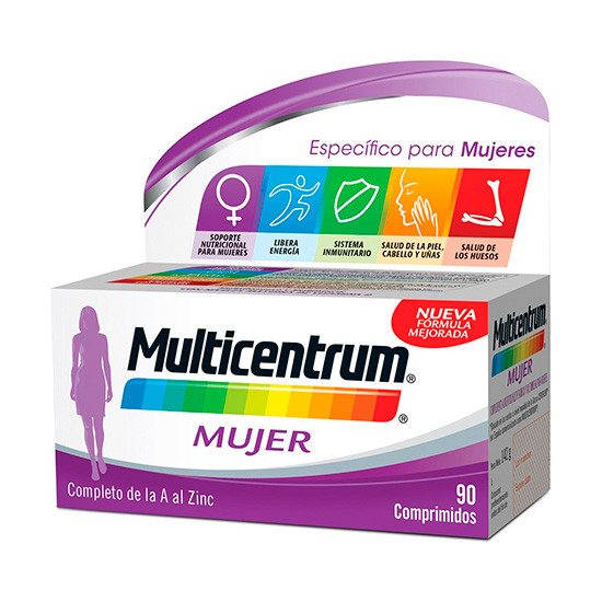 Imagen de Multicentrum mujer 90 comprimidos