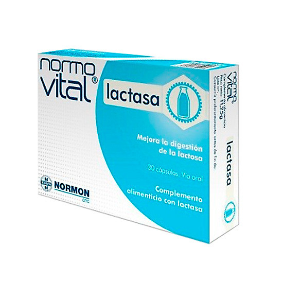 Imagen de Normovital lactasa 30 capsulas