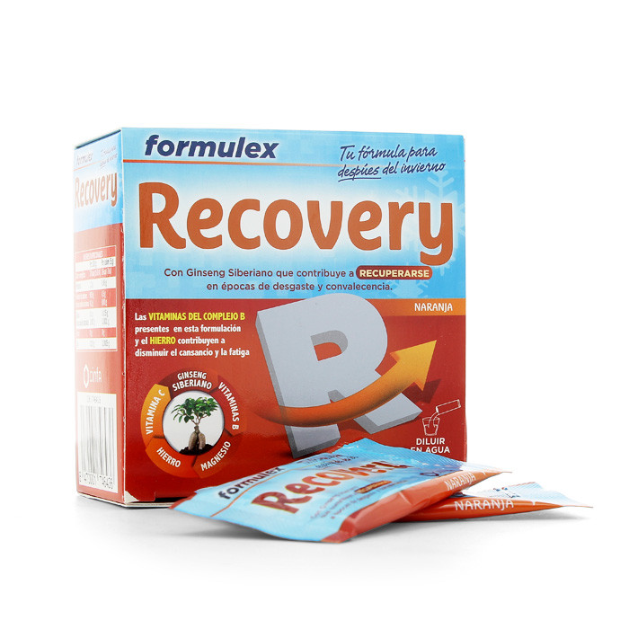 Imagen de FORMULEX RECOVERY 14 SOBRES NARANJA