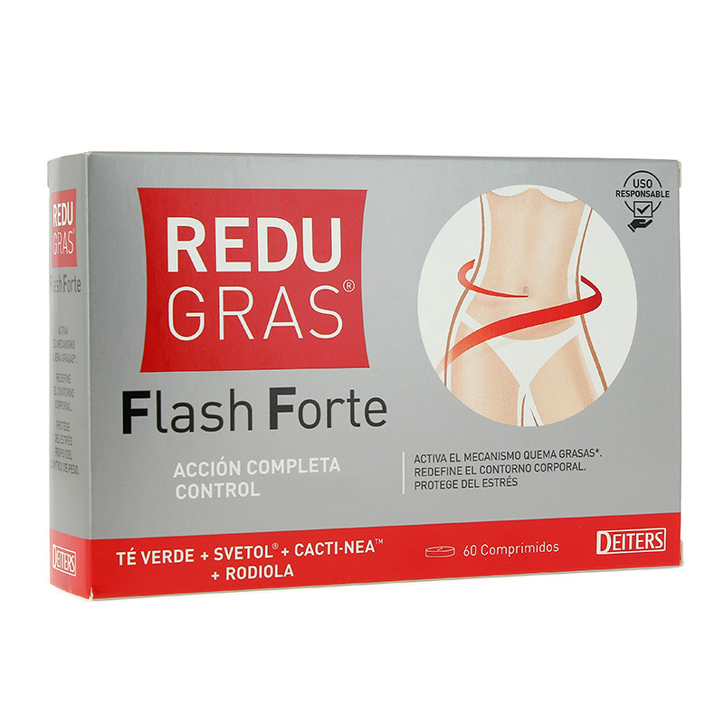 Imagen de REDUGRAS FLASH FORTE 60 COMPRIMIDOS