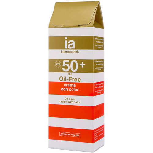Imagen de Interapothek solar oilfree protectora facial con color spf50+ 50ml