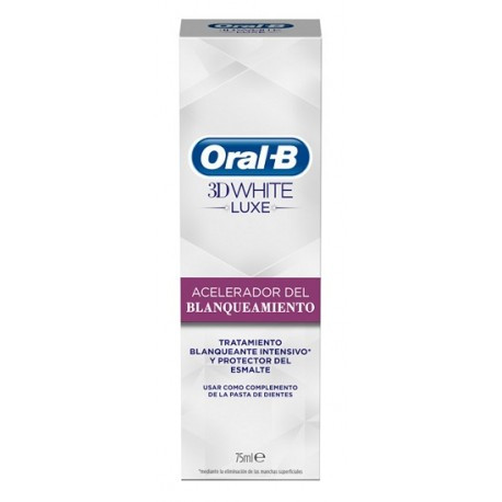 Imagen de Oral-B Pack B 3d + White acelerador blanq 75ml	
