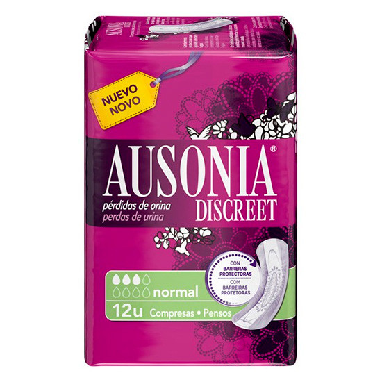 Imagen de Ausonia discreet normal 12 uds