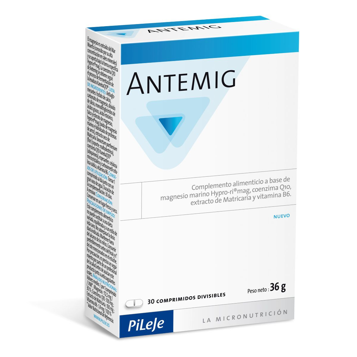 Imagen de Pileje Antemig 30 comprimidos