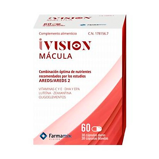Imagen de Ivision macula 30 cápsulas duras + 30 cápsulas blandas