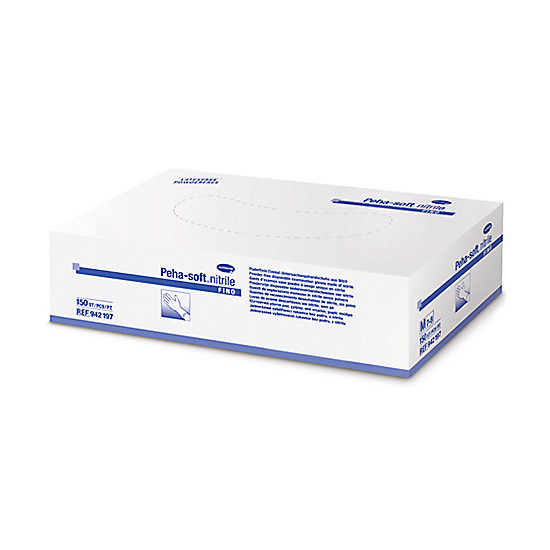 Imagen de Guantes Peha-Soft nitrilo fino Talla M 10u