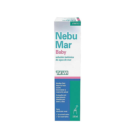 Imagen de Nebumar baby solución isotónica agua marina 100 ml