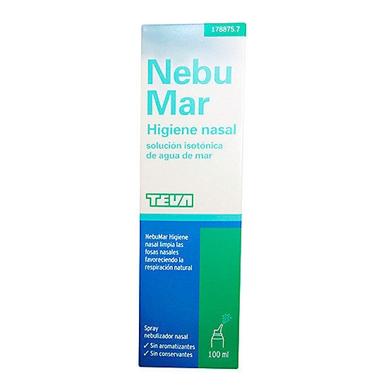 Imagen de Nebumar higiene nasal agua marina 100 ml