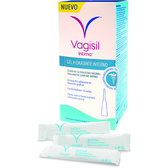 Imagen de Vagisil íntima gel hidratante interno 6ud x 5g