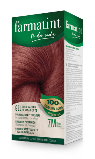 Imagen de Farmatint 7m rubio caoba 130ml