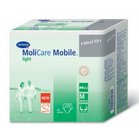 Imagen de Molicare Premium Mobile 5 gotas Talla M 14u