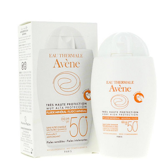 Imagen de Avene Solar fluido mineral 50+ 40ml