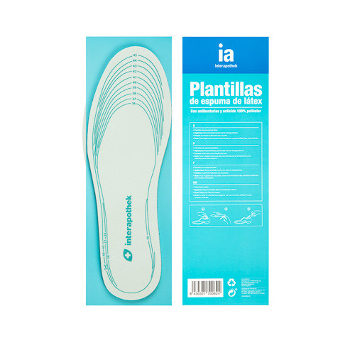 Imagen de Interapothek plantillas de espuma de látex recortables