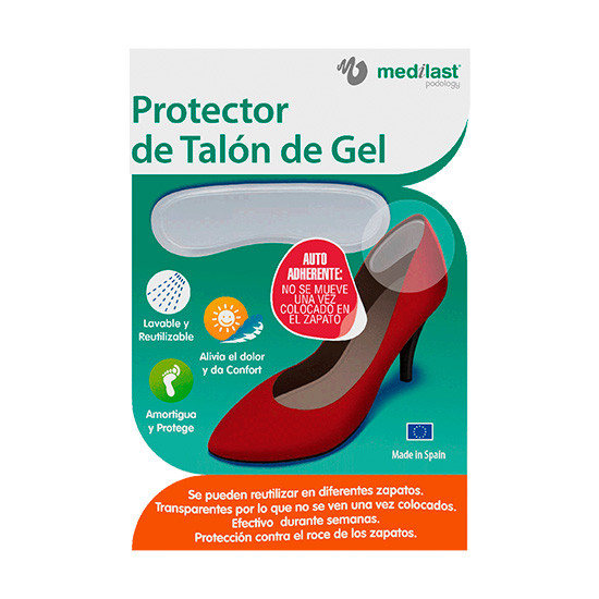 Imagen de Medilast protector de talón de gel