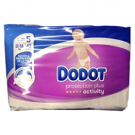 Imagen de Dodot pañal activity t/5  11-17 kg 42u