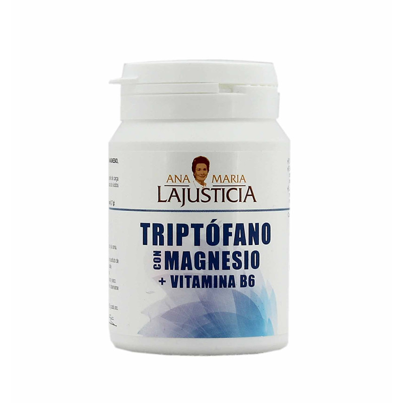 Imagen de TRIPTOFANO MG+VIT B6 60 COMP  LAJUSTICIA