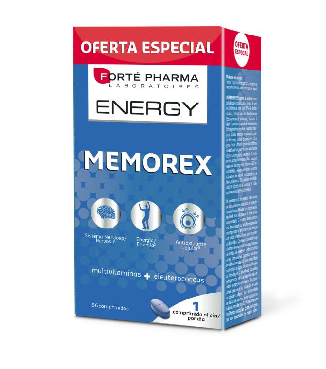 Imagen de Forte pharma energy memorex 56 comprimidos