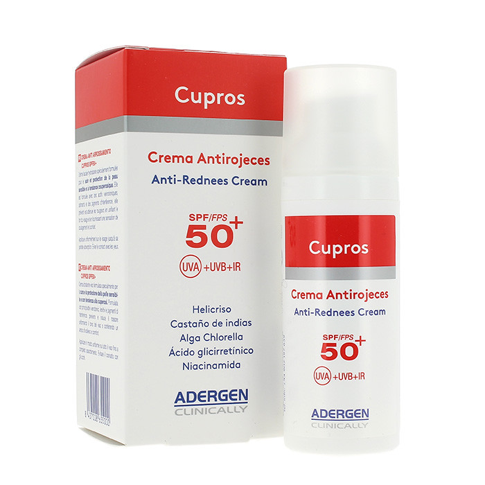 Imagen de Adergen cupros antirojeces spf50+ 50ml