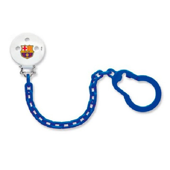 Imagen de Nuk cadenita sujeta chupete FC Barcelona