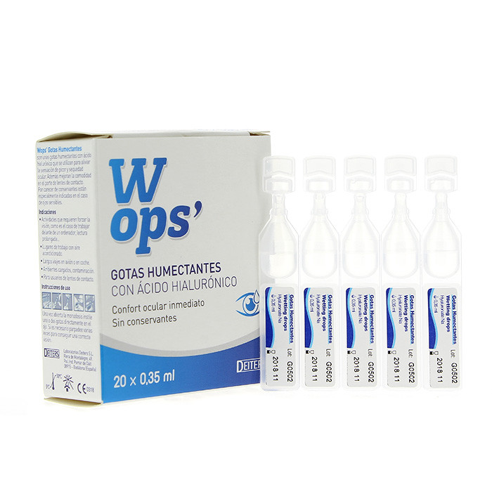 Imagen de WOPS GOTAS HUMECTANTES 0,35 ML X 20 MONO