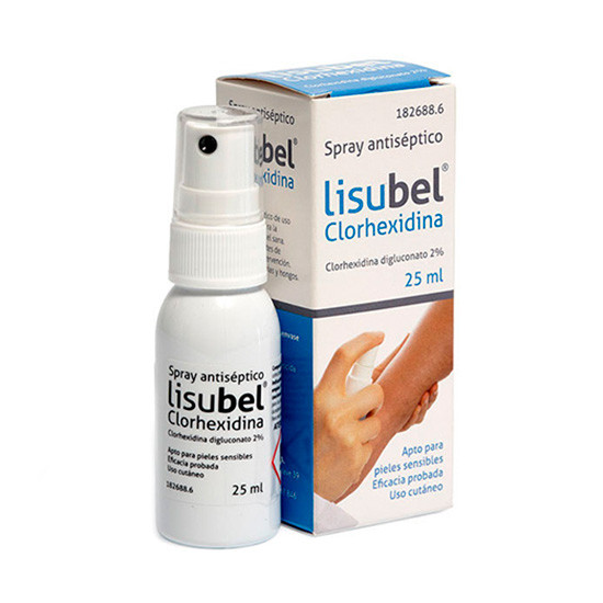 Imagen de Lisubel clorhexidina 2% 25 ml