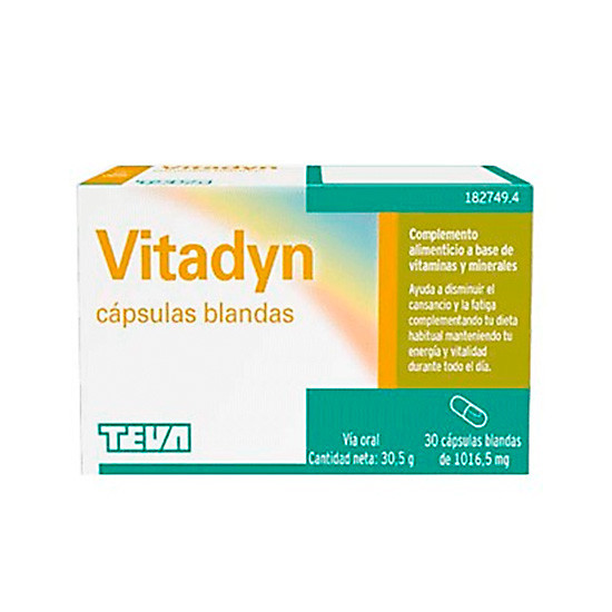 Imagen de Vitadyn 30 cápsulas blandas