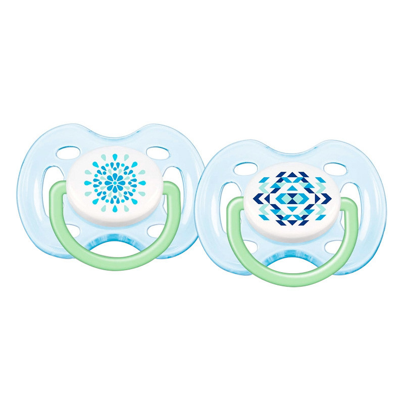 Imagen de Avent chupete decorado niño 0-6m 2u