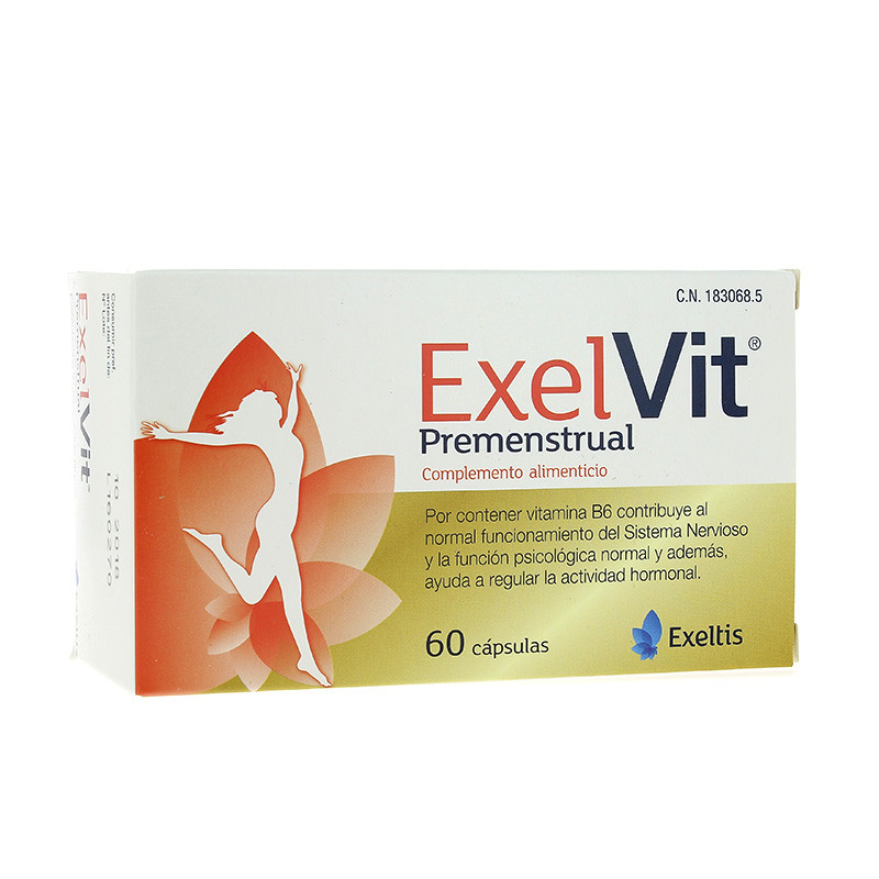 Imagen de EXELVIT PREMESTRUAL 60 CAPSULAS
