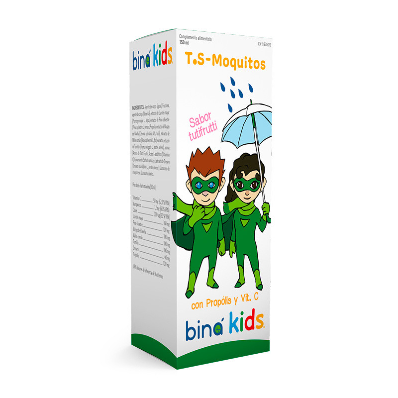 Imagen de Bina Kids Tos seca moquitos jarabe 150ml