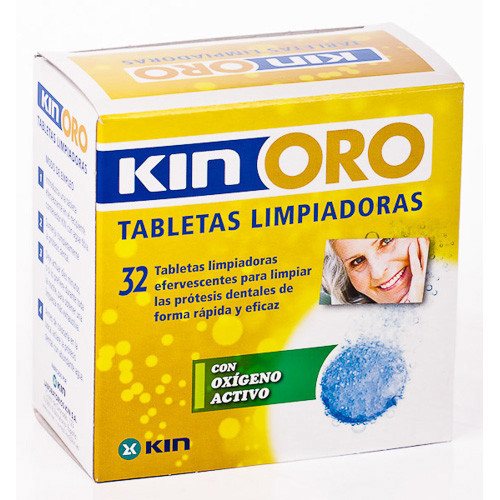Imagen de KIN ORO TABLETAS LIMPIADORAS 30 UDS.