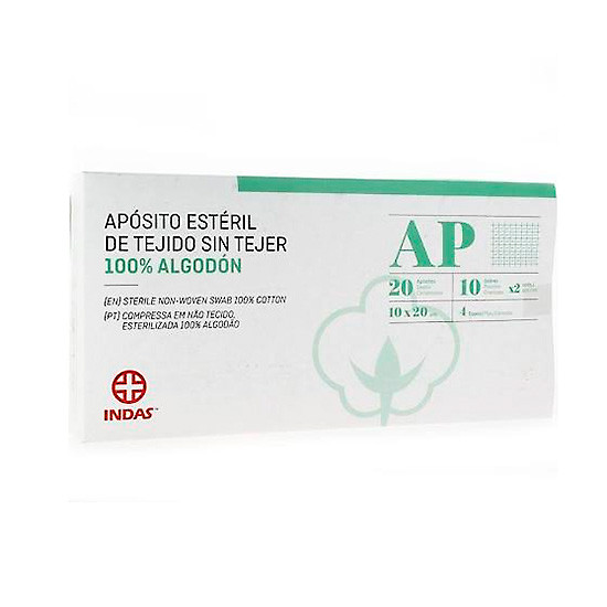 Imagen de Aposito indas esteril 10x20 20 uds