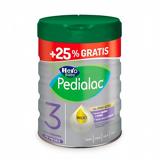 Imagen de Hero baby Pedialac 3 1kg +25% gratis