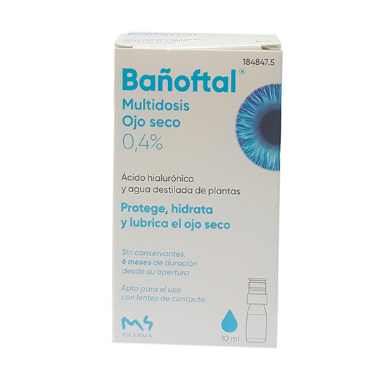 Imagen de Bañoftal ojo seco multidosis 0,4% 10ml