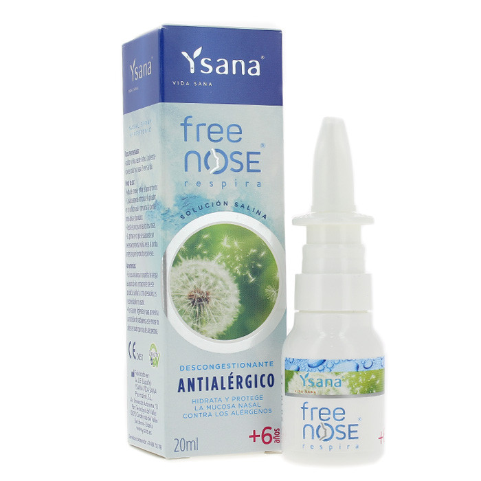 Imagen de FREENOSE ANTIALERGICO +6AÑOS YSANA 20 ML